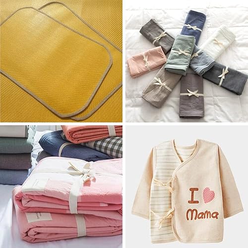 Miniatura 3 de Boutigem - Cinta de sarga de algodón de 147 pies, cinta de espiga de 34 pulgadas, cinta de encuadernación bia, decoración de Navidad para caja de