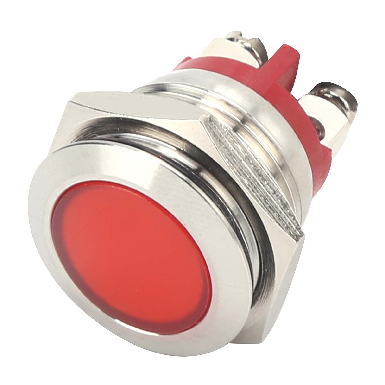 0.6in LED Indicator Light, Bright Signal Lamp IP66 Waterproof Universal Indicator Lamp with Flame‑Retardant Base for Outdoor Use-image-49