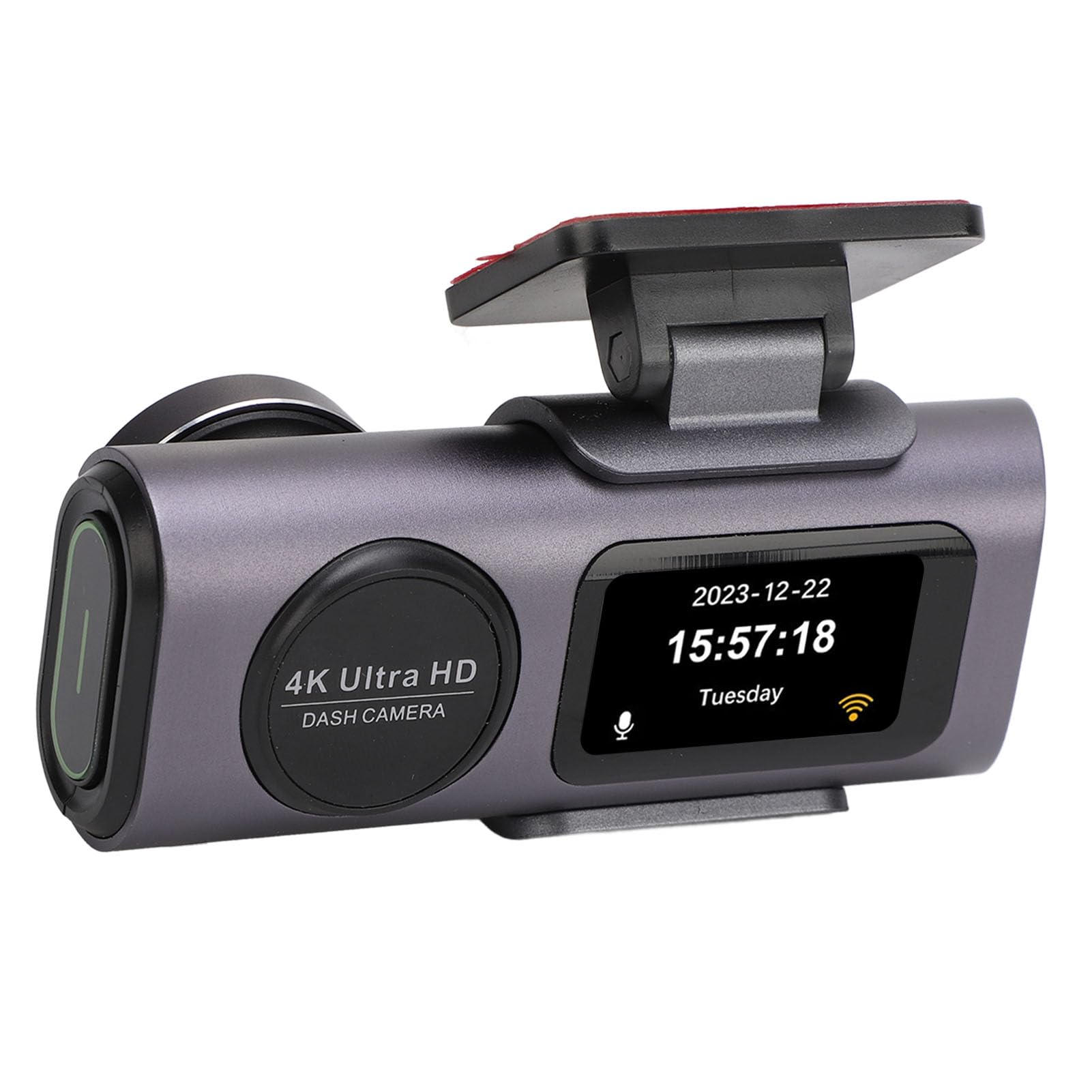 Dash Cam 4K Dual con grandangolo notturno per tutte le condizioni atmosferiche esperienza di guida anteriore e posteriore registratore