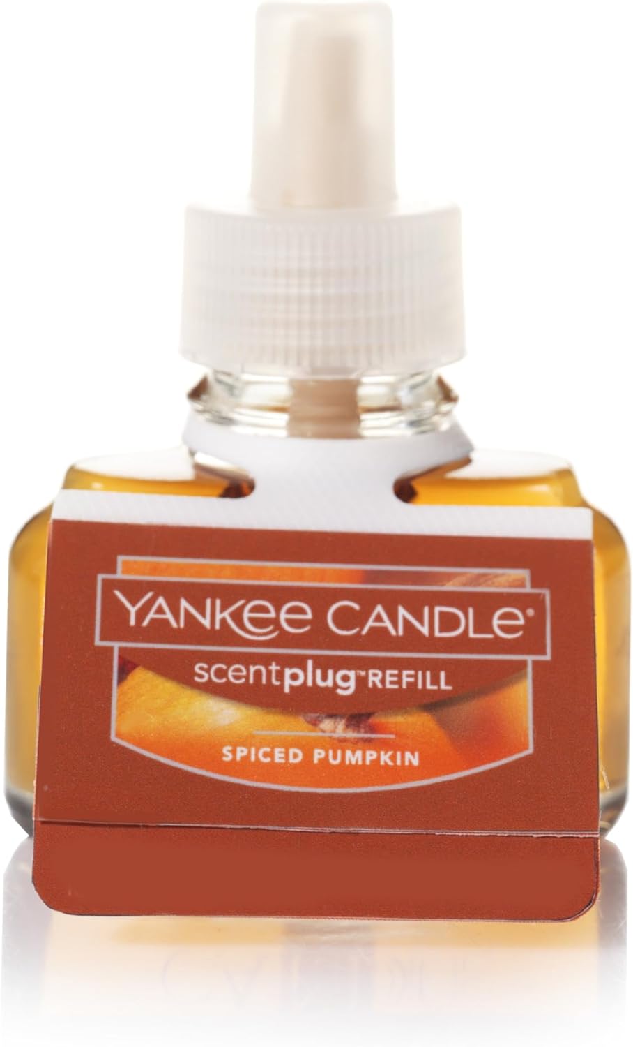 Yankee Candle ScentPlug Refill for Plug in Air Fresheners, Scented Oil Refills, Long Lasting Home Fragrance, Spiced Pumpkin (Pack of 3)