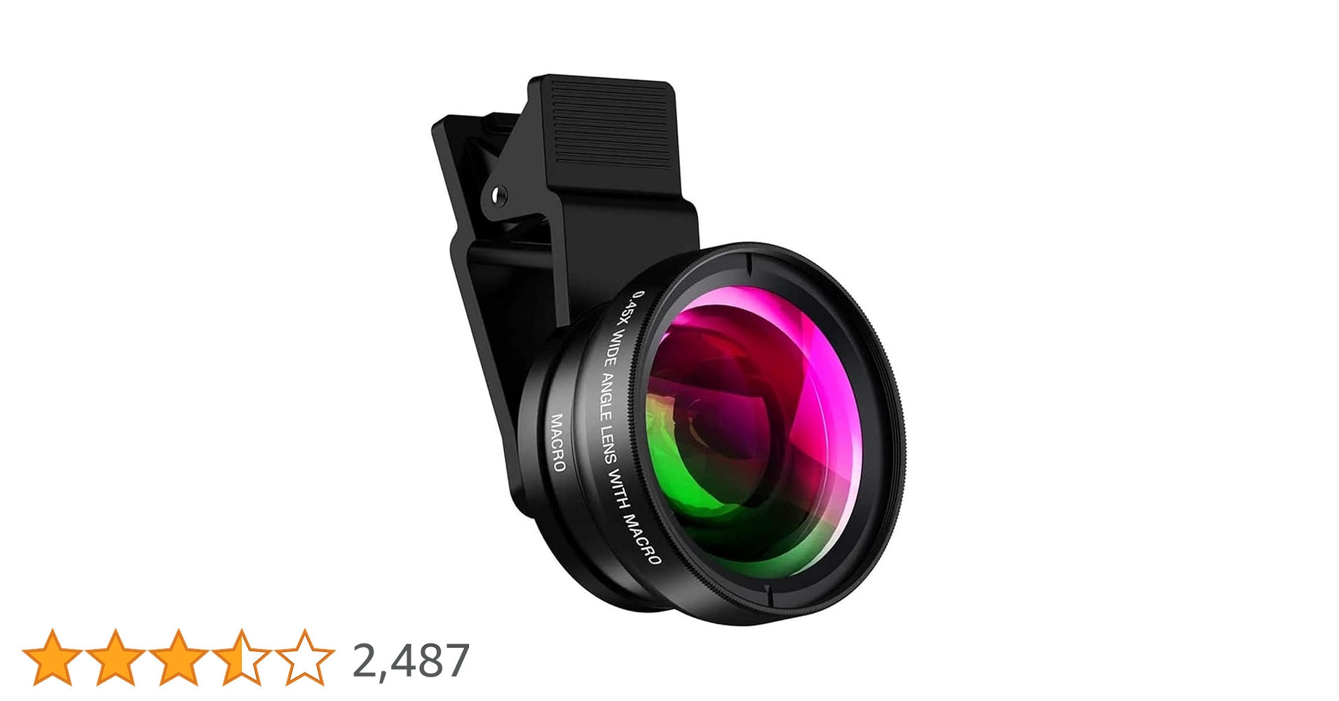 Amazon.co.jp: APEXEL スマホ用カメラレンズ 2in1 クリップ式