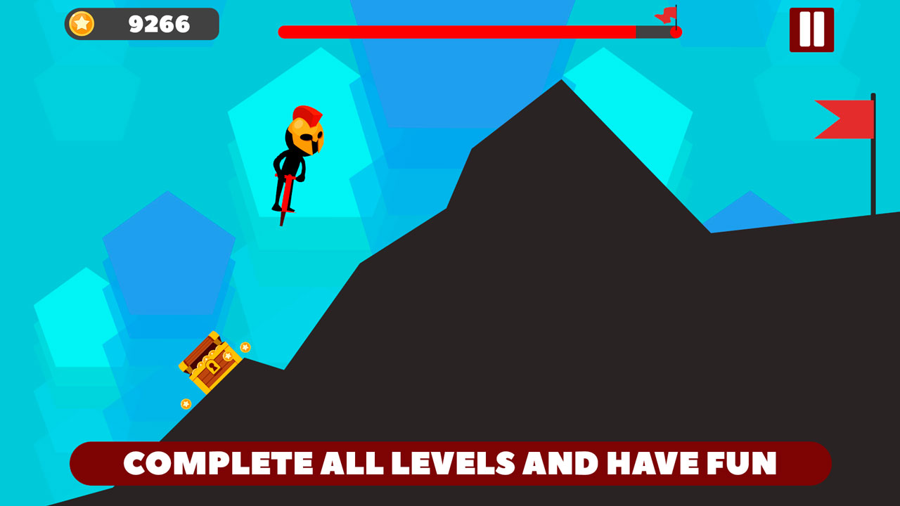 Stickman Pogo Stick Jumper Crash Test Bouncing Ninja ReactionAmazon