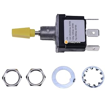 FridayParts Toggle Switch 4360328S for JLG T350 460SJ | 600A 660SJ 1532E2 2032E2 1932E2