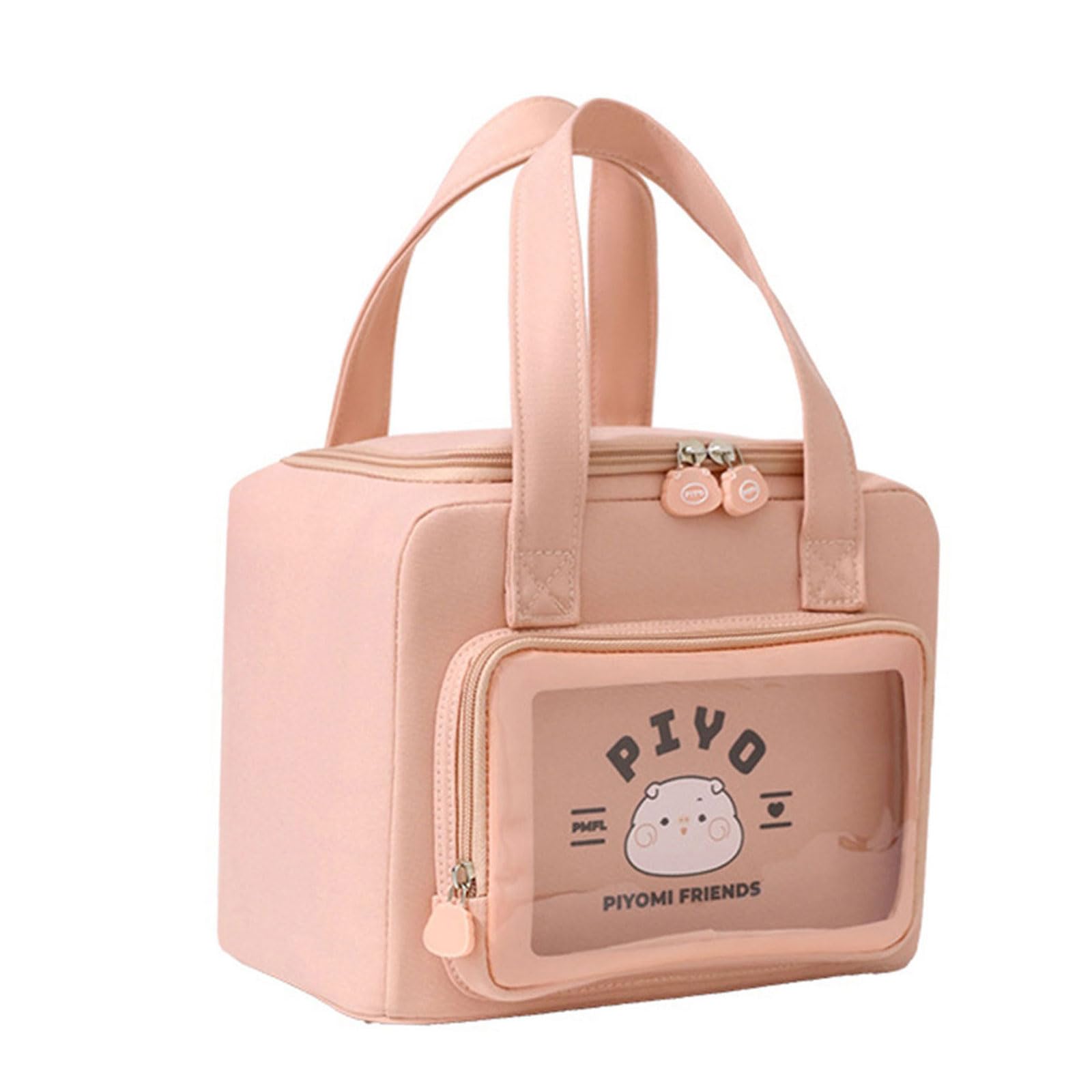 Insulated Lunch Bag for Workers Oxford Fabric Large Capacity Handbag for Hot Meals and Snacks Insulated Bag