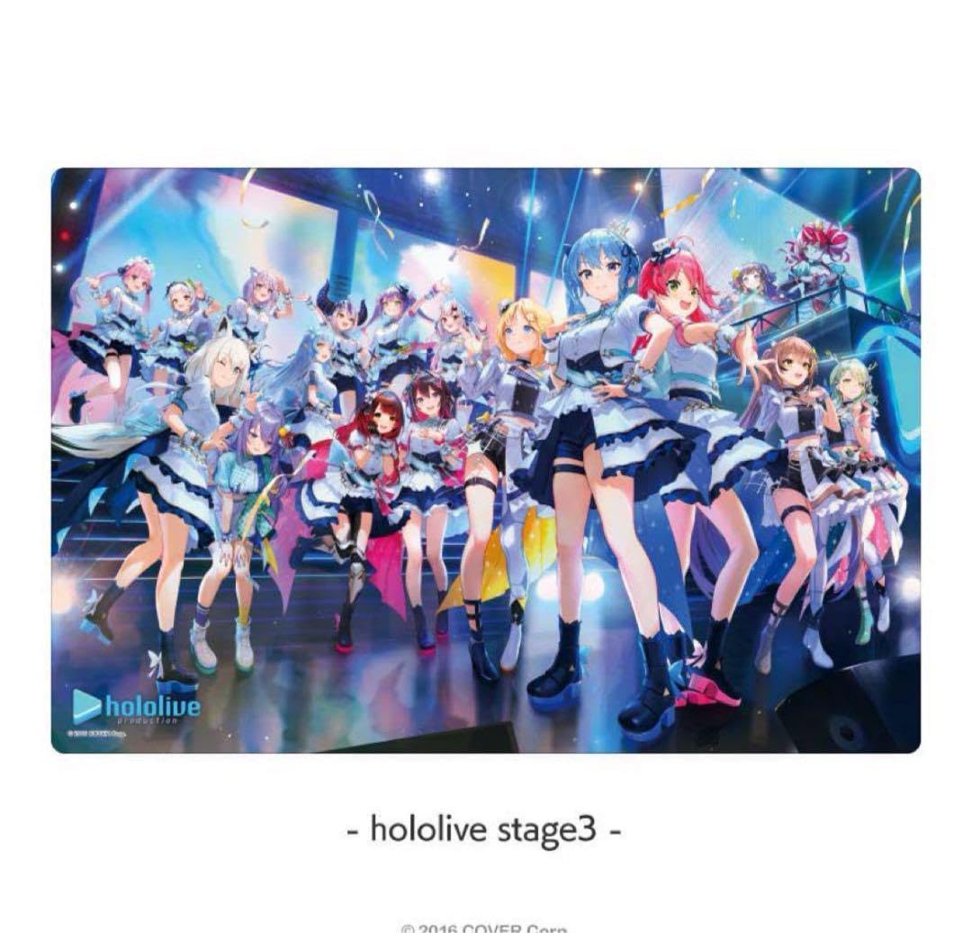 Amazon.co.jp: ホロ ライブ expo 2024 ブシロード ラバーマット stage 