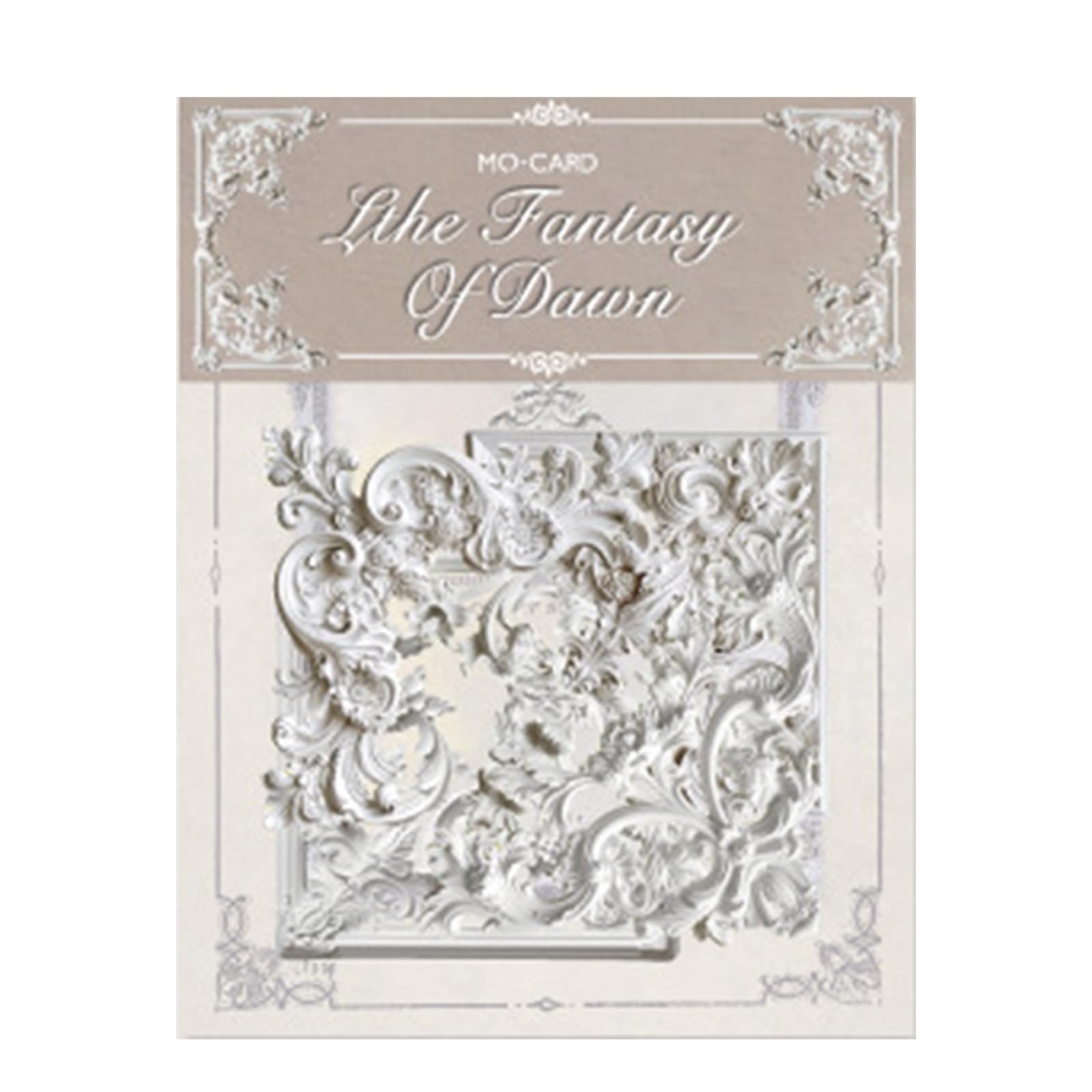 20Pieces Hollowed Embossed Corner Sticker Vintage Scrapbooking Corner Sticker for Photo Album Journal Craft Project Embossed