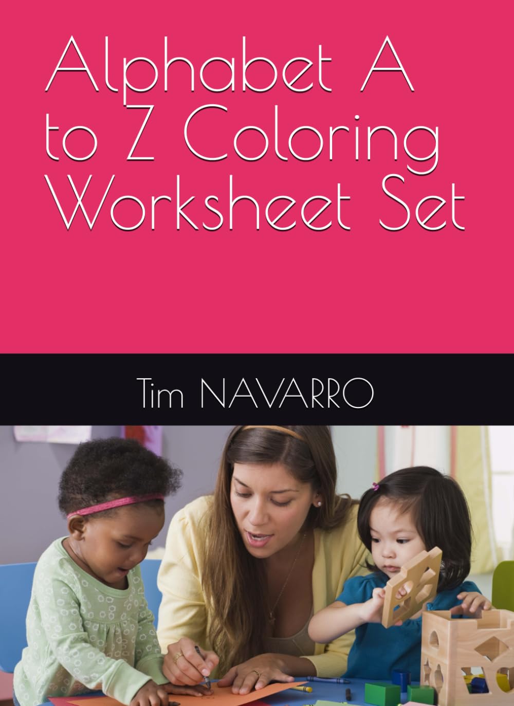 Alphabet A to Z Coloring Worksheet Set