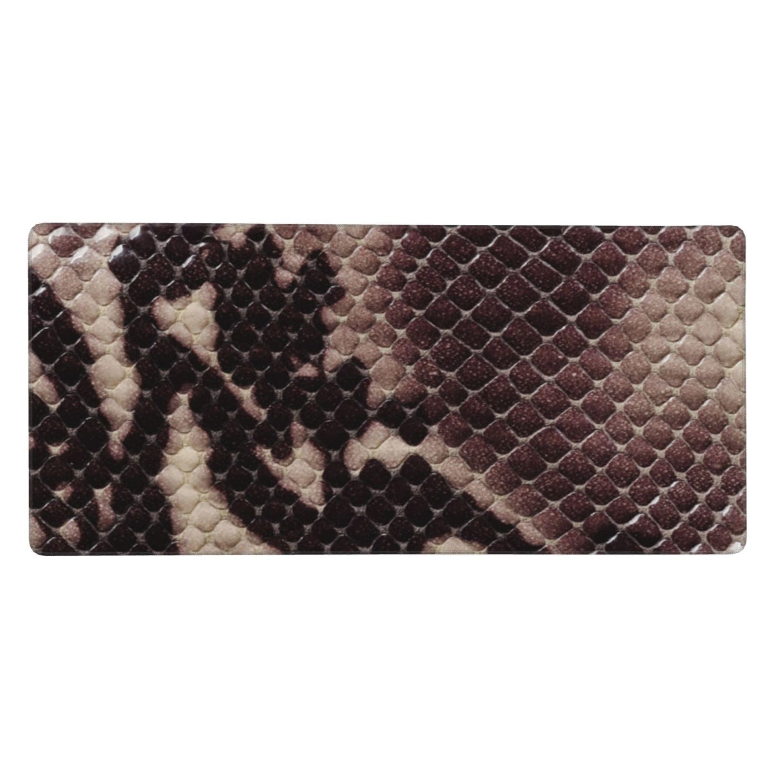 Tapis de souris grand format texture peau de serpent pour protéger votre bureau - 8