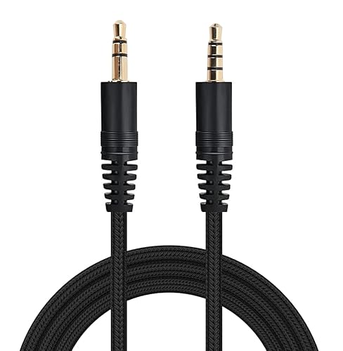 ienza Cable de micrófono externo SC7 (TRRS-TRS) de 12 pies de largo para Rode SC7, VideoMic, VideoMicro Go, BOYA y otros micrófonos externos (no