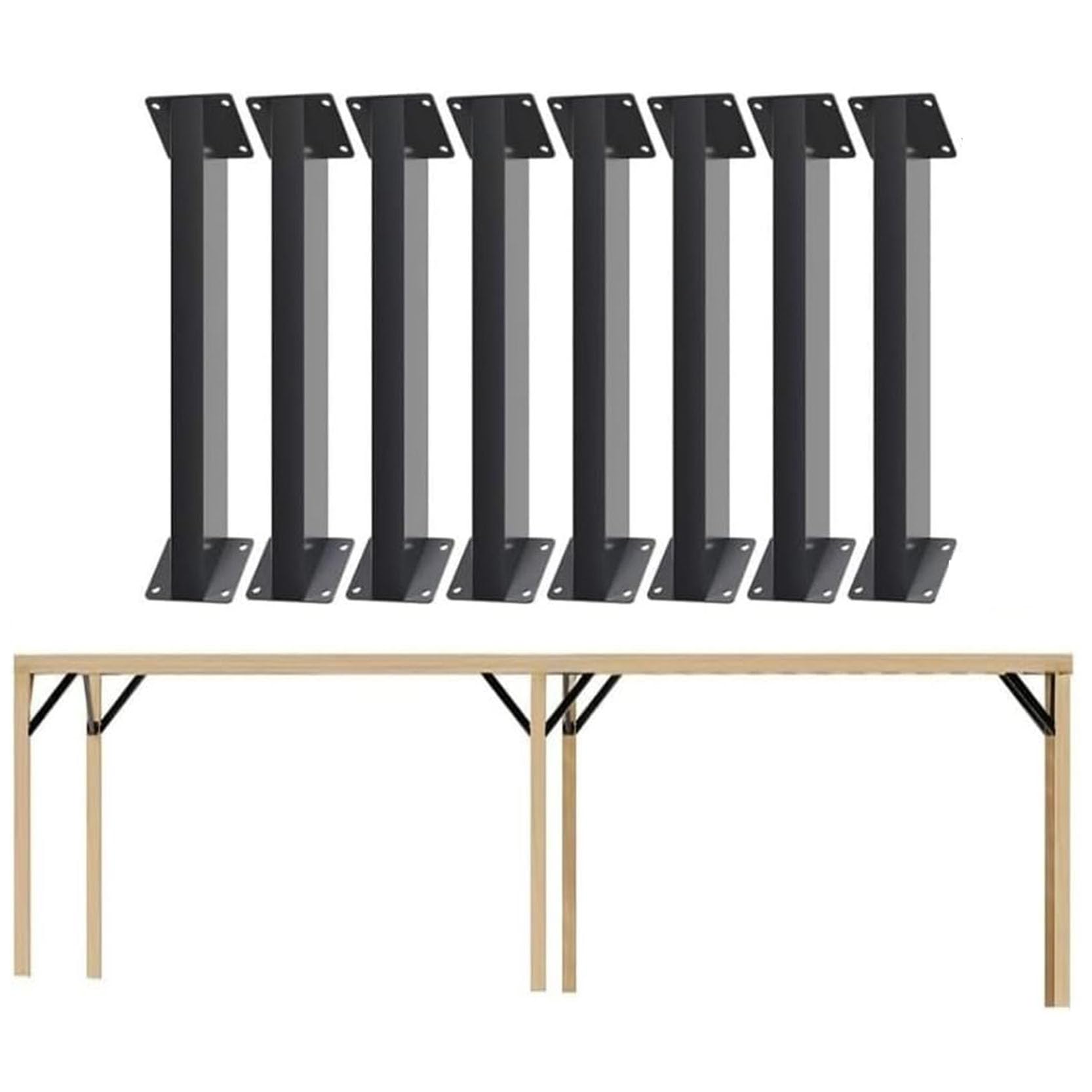LQSYBHD 8-PCS 45 Degree Angle Support Bracket 45°,45 Degree Angle Corner Braces Inside Joint Heavy Duty Connector Brace Bracket Kitfor Wood Post And Beam,Pergolas Gazebo