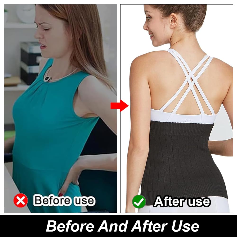 Calentador de riñón de cachemira suave, Cintura Elástica Trasera,Cinturón Térmico Para Cadera, Faja Lumbar Caliente para Hombres Mujeres, para Cintura de Apoyo Caliente Dolores Menstruales