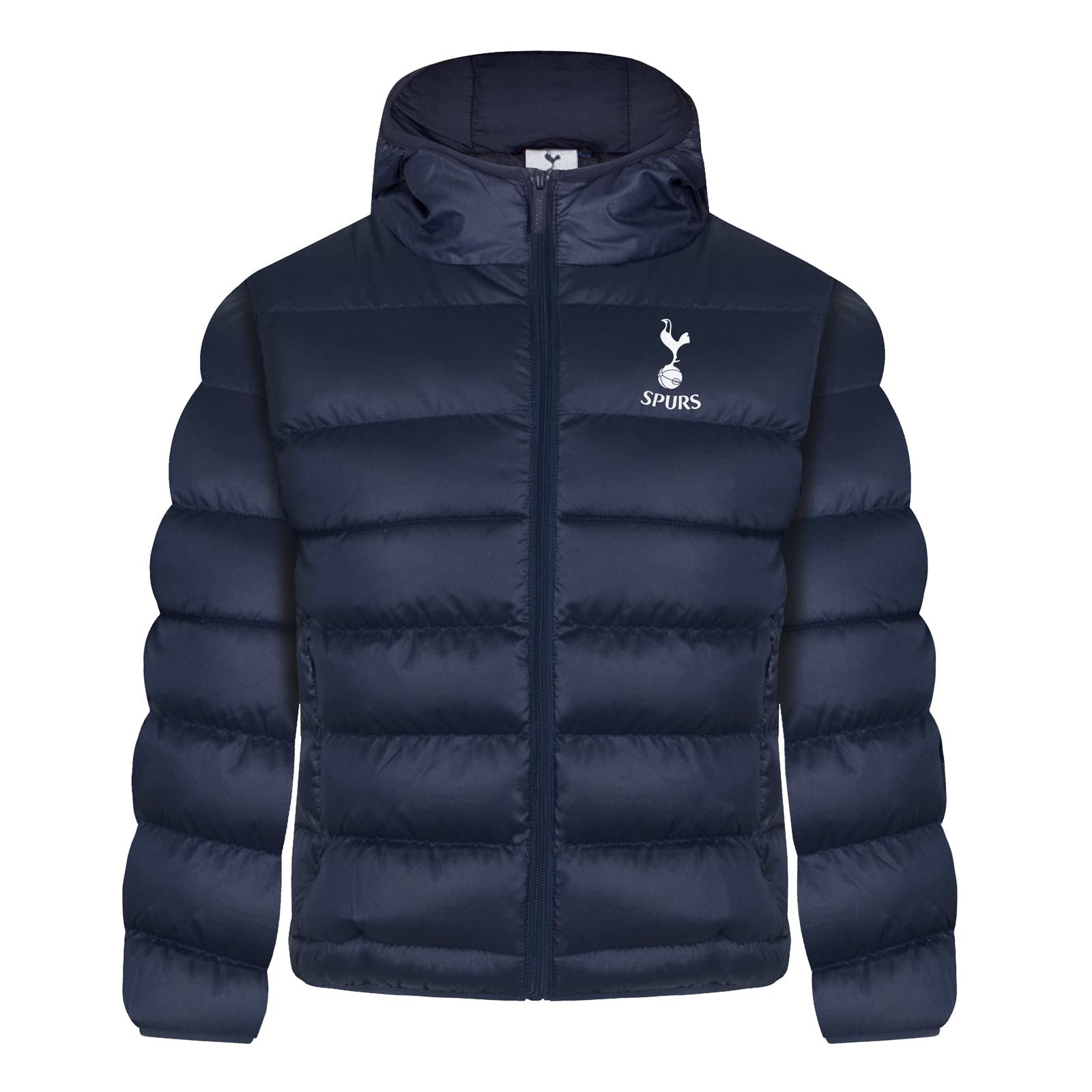 Tottenham Hotspur FC Official Gift Boys Quilted Hooded Winter Jacket 12-13 Years