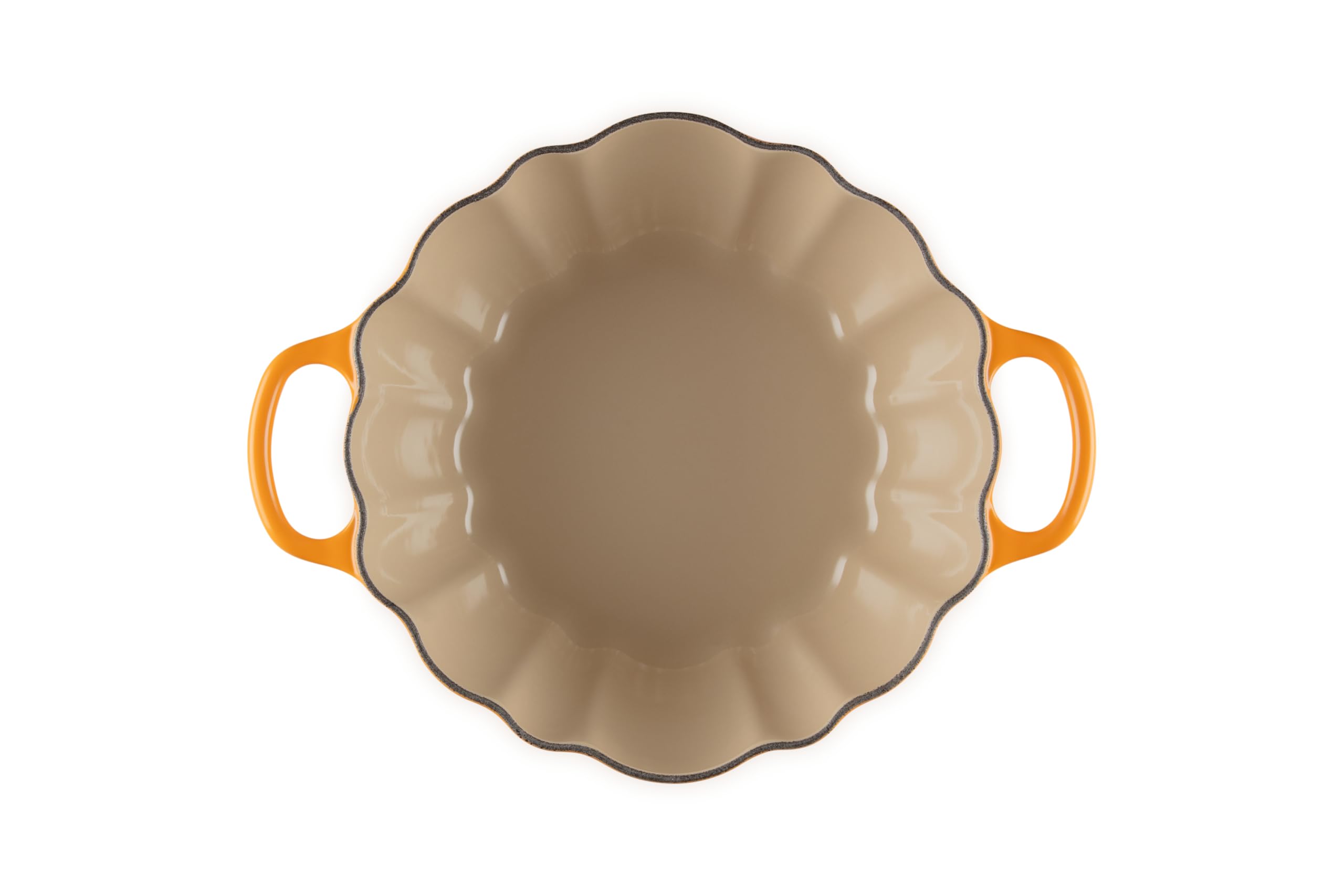 Le Creuset Pumpkin Cocotte - 4 qt. Dutch Oven -3 Le Creuset Pumpkin Cocotte - 4 qt. Dutch Oven -3