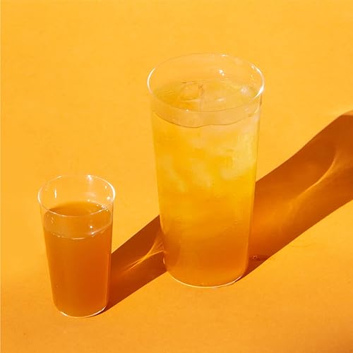 Miniatura 8 de Pique Cristales de té de jengibre orgánico en ayunas, apoyo digestivo, metabolismo saludable, té verde con cafeína para energía, 28 palitos