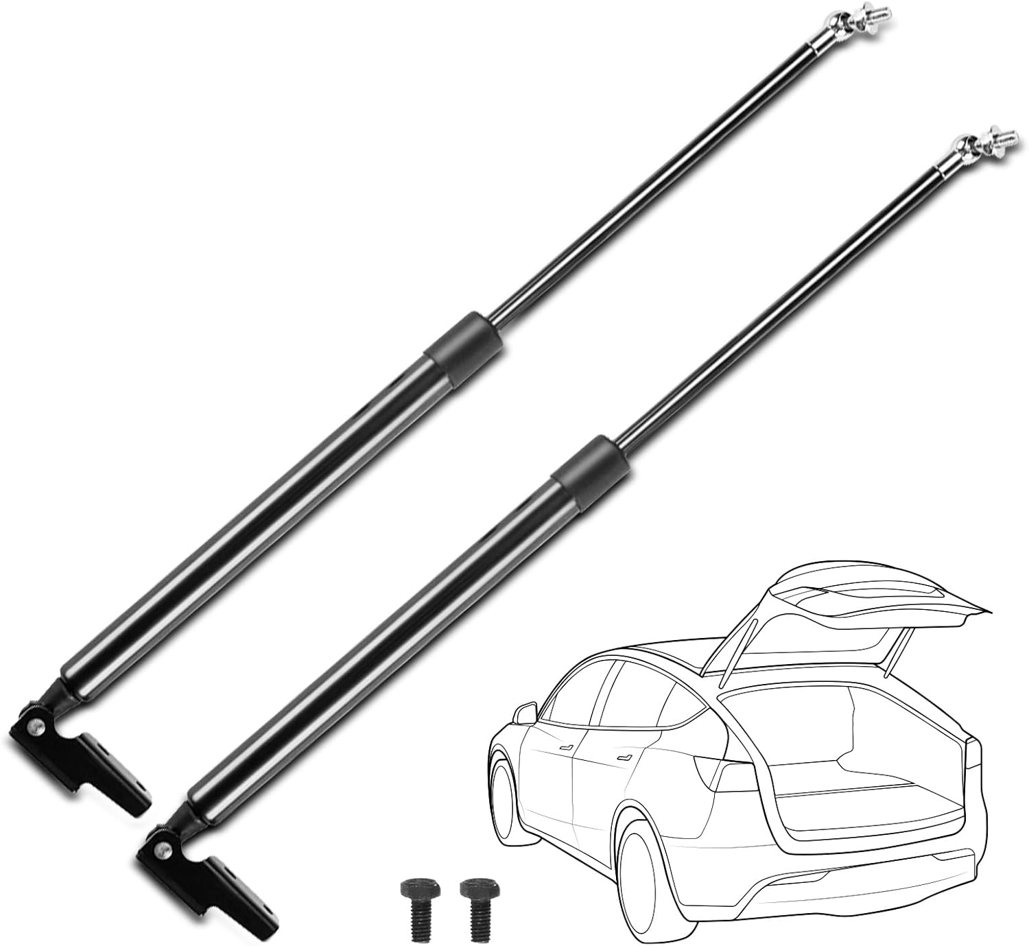 Set of 2 Rear Tailgate Hatch Lift Supports Struts Gas Shock Spring Replacement for 2009-2013 Subaru Forester