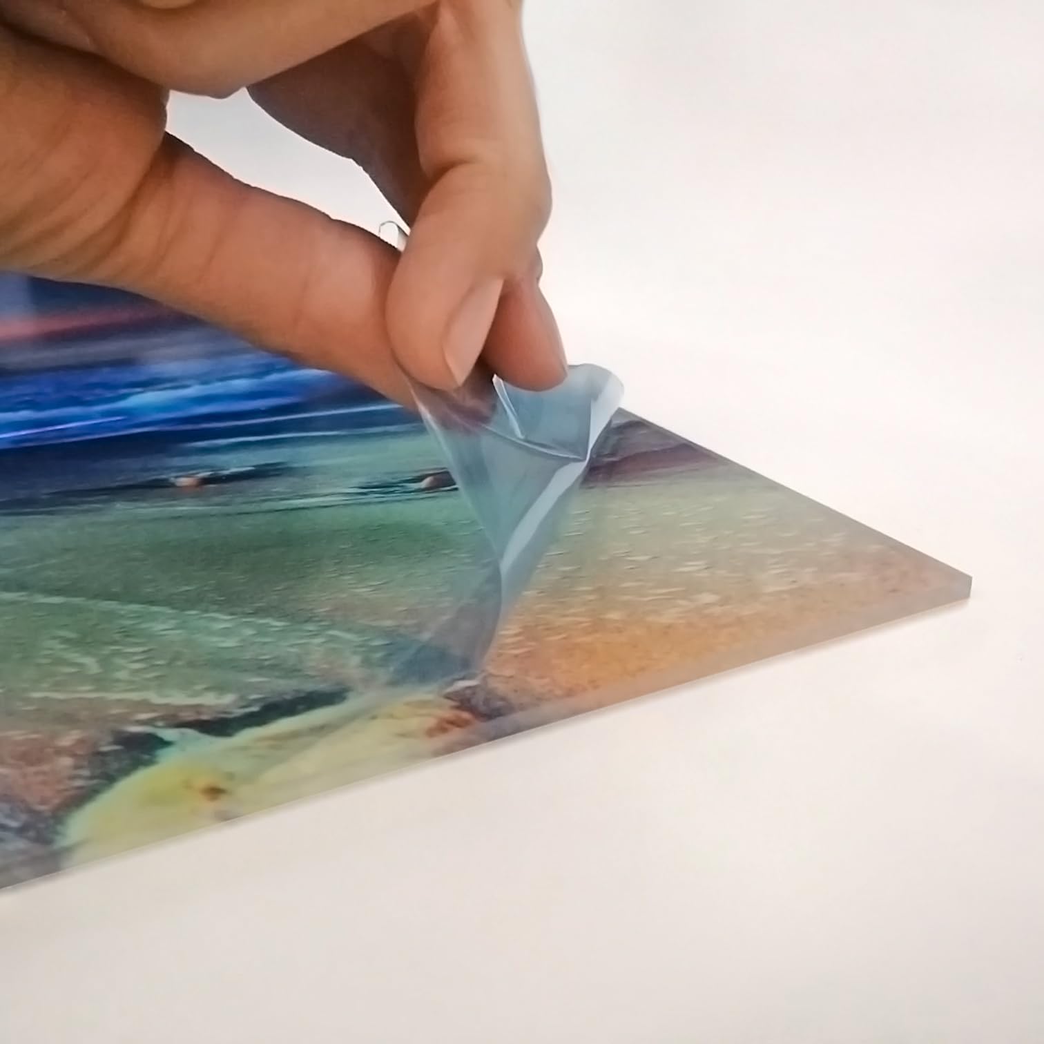AREDE Quadro da parete stampato su plexiglass 60 x 40 cm – Testo motivazionale – Stampa artistica di alta qualità su vetro acrilico – Decorazione murale per soggiorno, camera da letto, ufficio