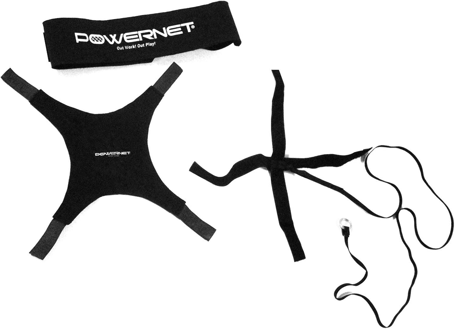 PowerNet Freestanding Volleyball Warm Up Net | Solo Trainer Bundle : Sports & Outdoors