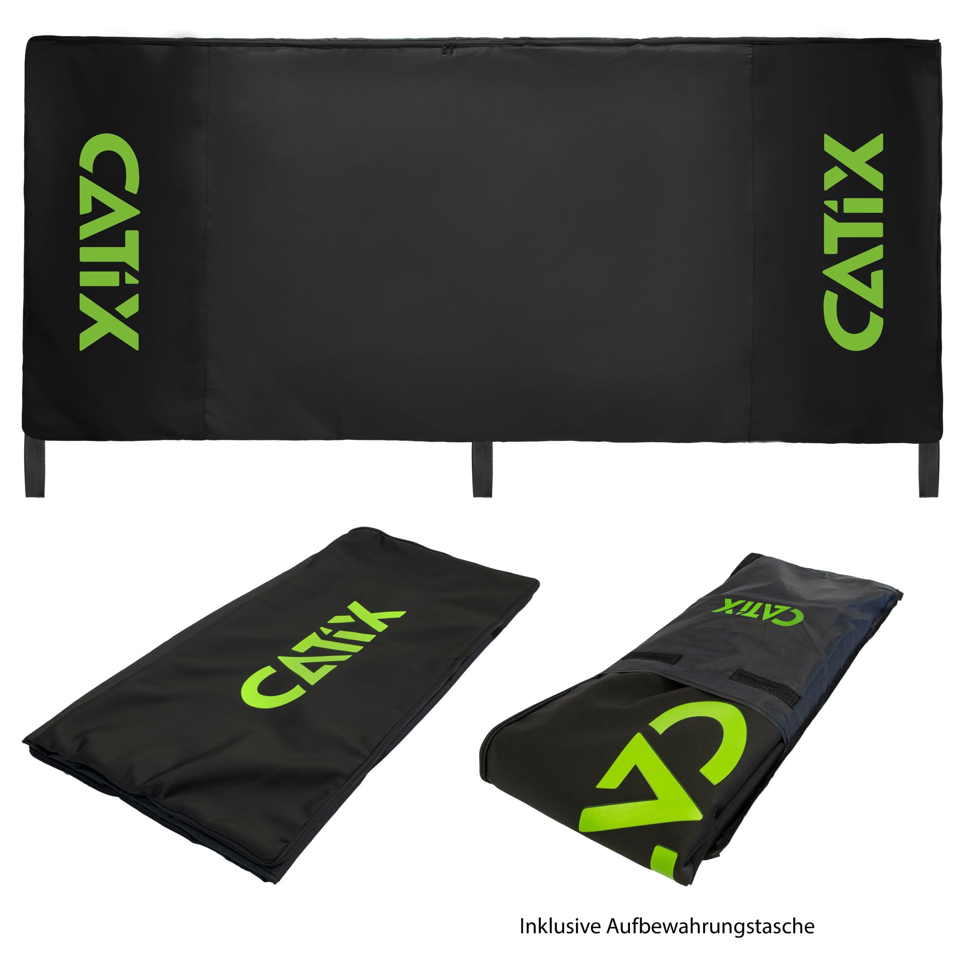 CATIX Unhooking Measure Mat 230x200cm – XXL Waller-Abhakmatte mit Messskala – Robuste Unterlage für Welse – Schonendes Handling am Ufer & Boot – Schnelltrocknend – Fischschonend