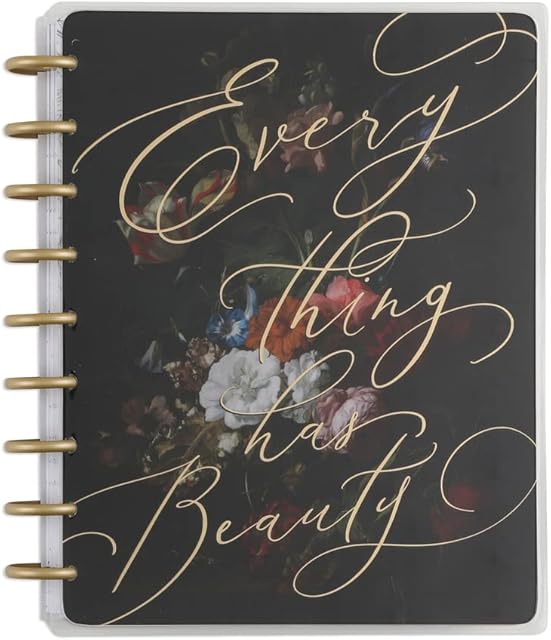 Happy Planner 2023 Daily Diary and Calendar, 18-Month Daily, Weekly, Monthly July 2023Dec. 2024 Planner Diary, Vertical Layout, Bold Baroque Theme, Classic Size, 17.78 x 23.50 cm (7" x 9 3/4")