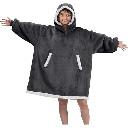 fuzzy blanket jacket