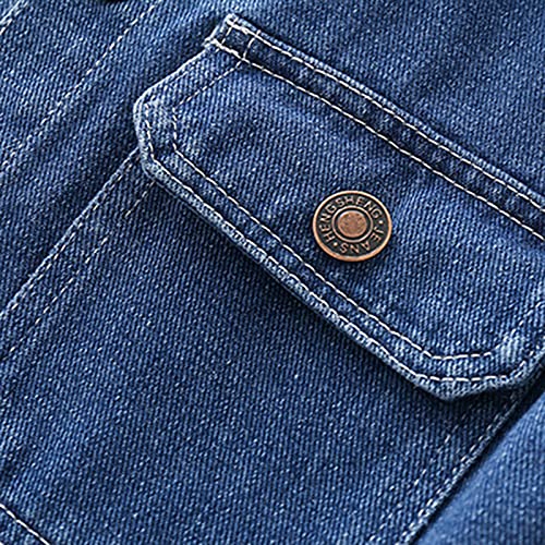 Toddler Little Boys Denim Jacket Casual Jeans Coat Outerwear4