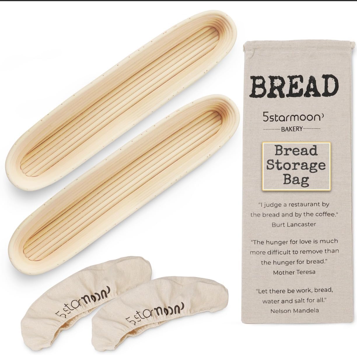 US Designed 17.3 Inch XL Baguette Proofing