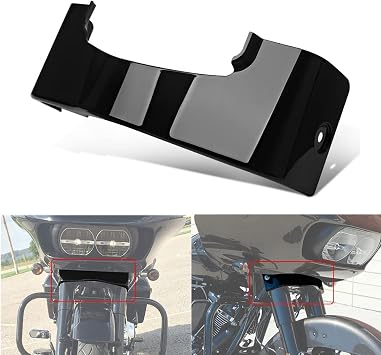 Black ABS Outer Fairing Trim Skirt for Harley Touring Road Glide FLTRX FLTRXS FLTRXSE FLTRU 2014-2023 2019