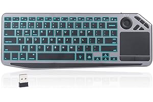 Ultra Slim Wireless Backlit Keyboard with Touchpad