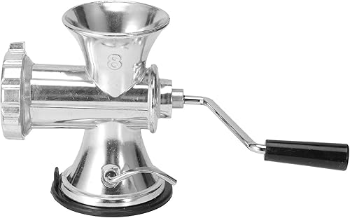 Picadora de carne, aleación de aluminio manual de embutición de salchichas, máquina de pulir carne de mano comercial para carne, salchichas, galletas