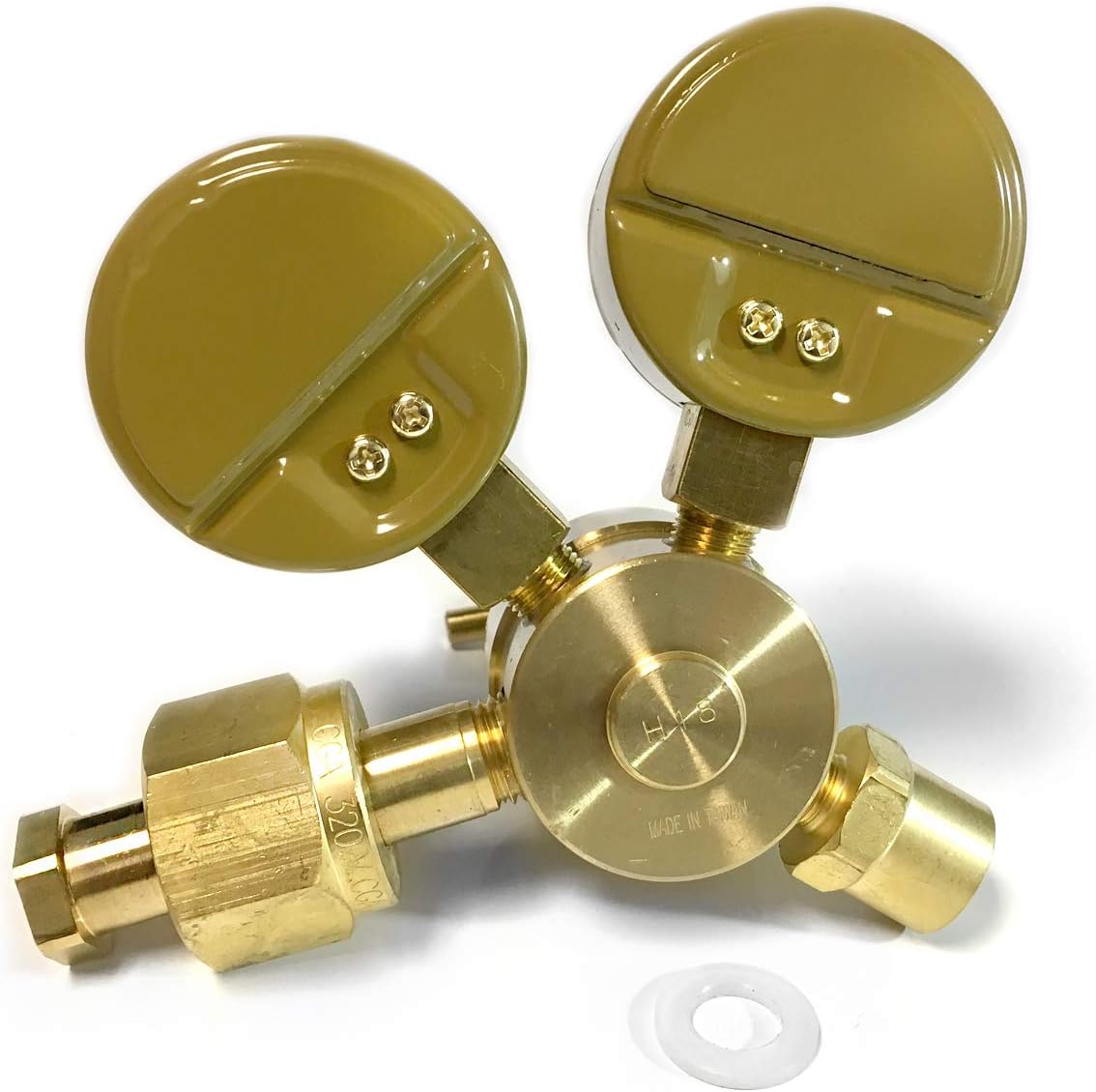 Carbon Dioxide (CO2) Victor Style Regulator w/ 6' Hose