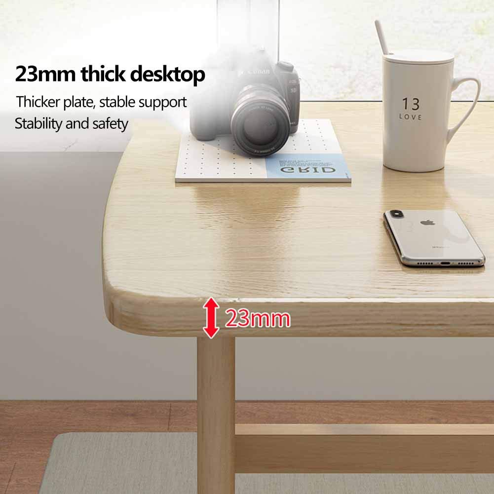 Domowe biurko komputerowe, proste biurko do pisania studenckiego, prostokątne nowoczesne biurko, biurko w sypialni, pogrubione i stabilne biurko, C, 100 * 60 * 75 cm