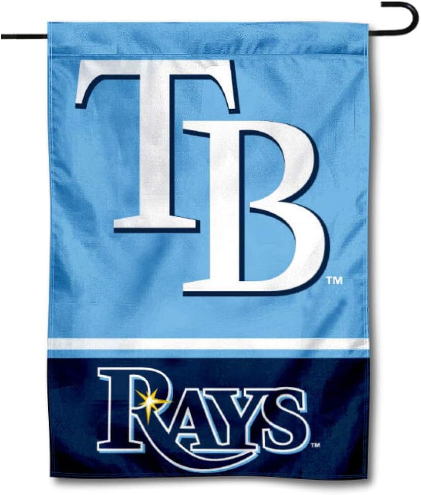 WinCraftTampa Bay Rays Double Sided Garden Flag