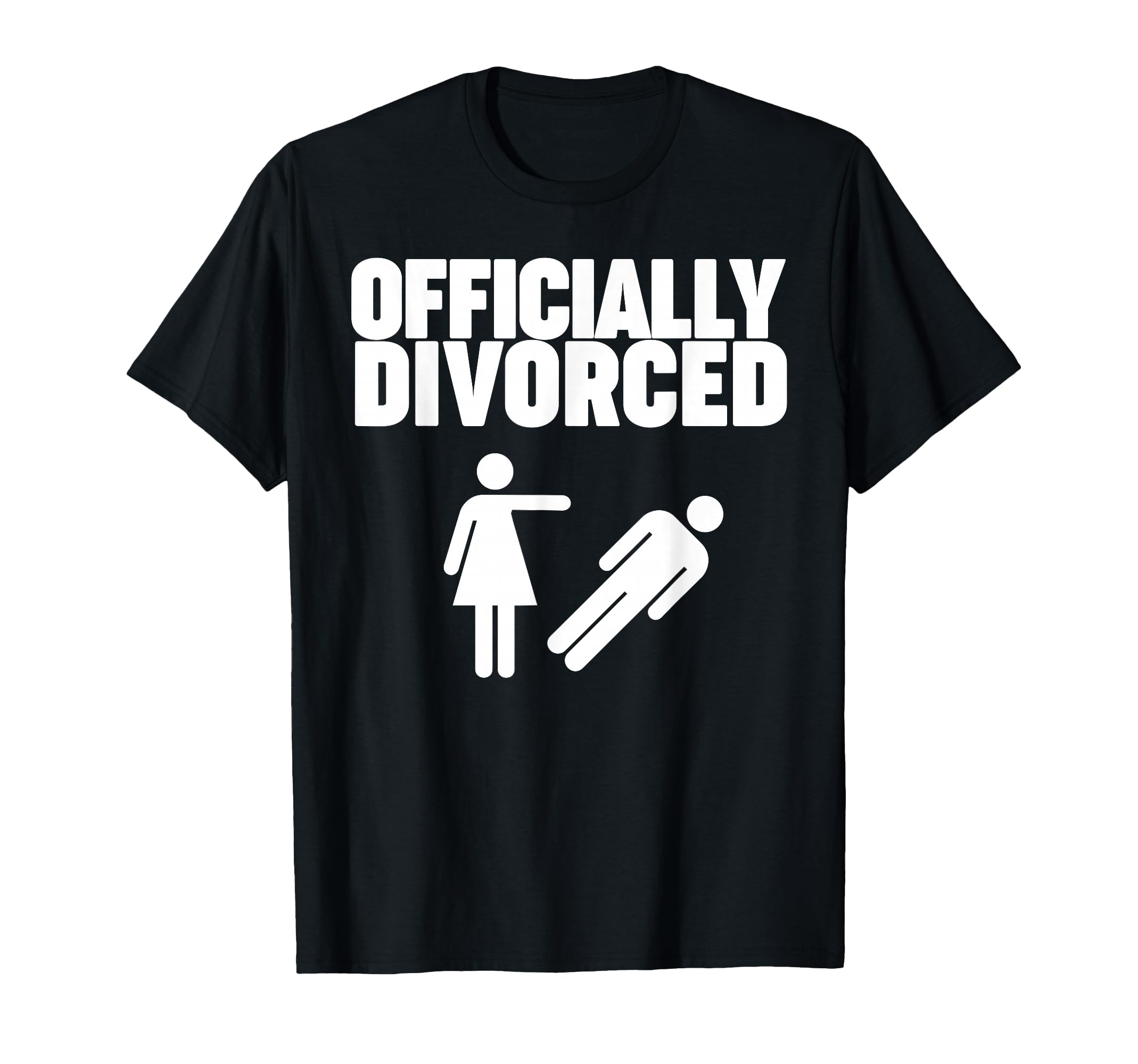 Officially Divorced Stick Figure Officially divorced T-Shirt