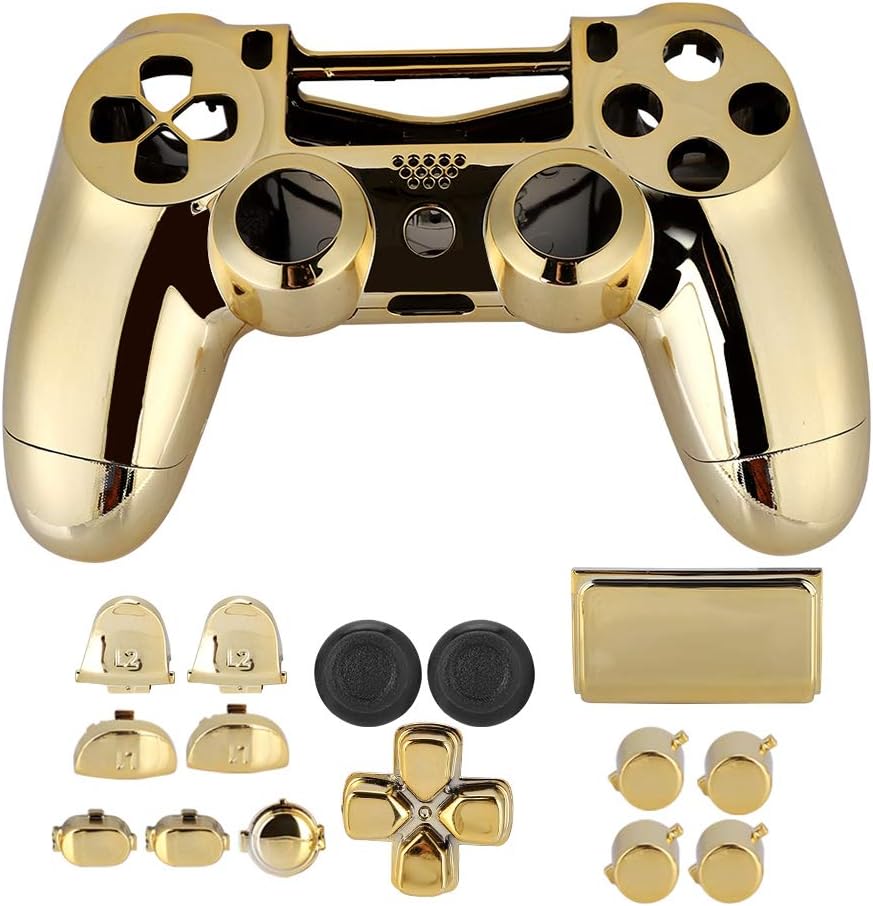 Amazon.com: Bewinner Plastic Gamepad Handle Shell Set for PS4,with Good ...