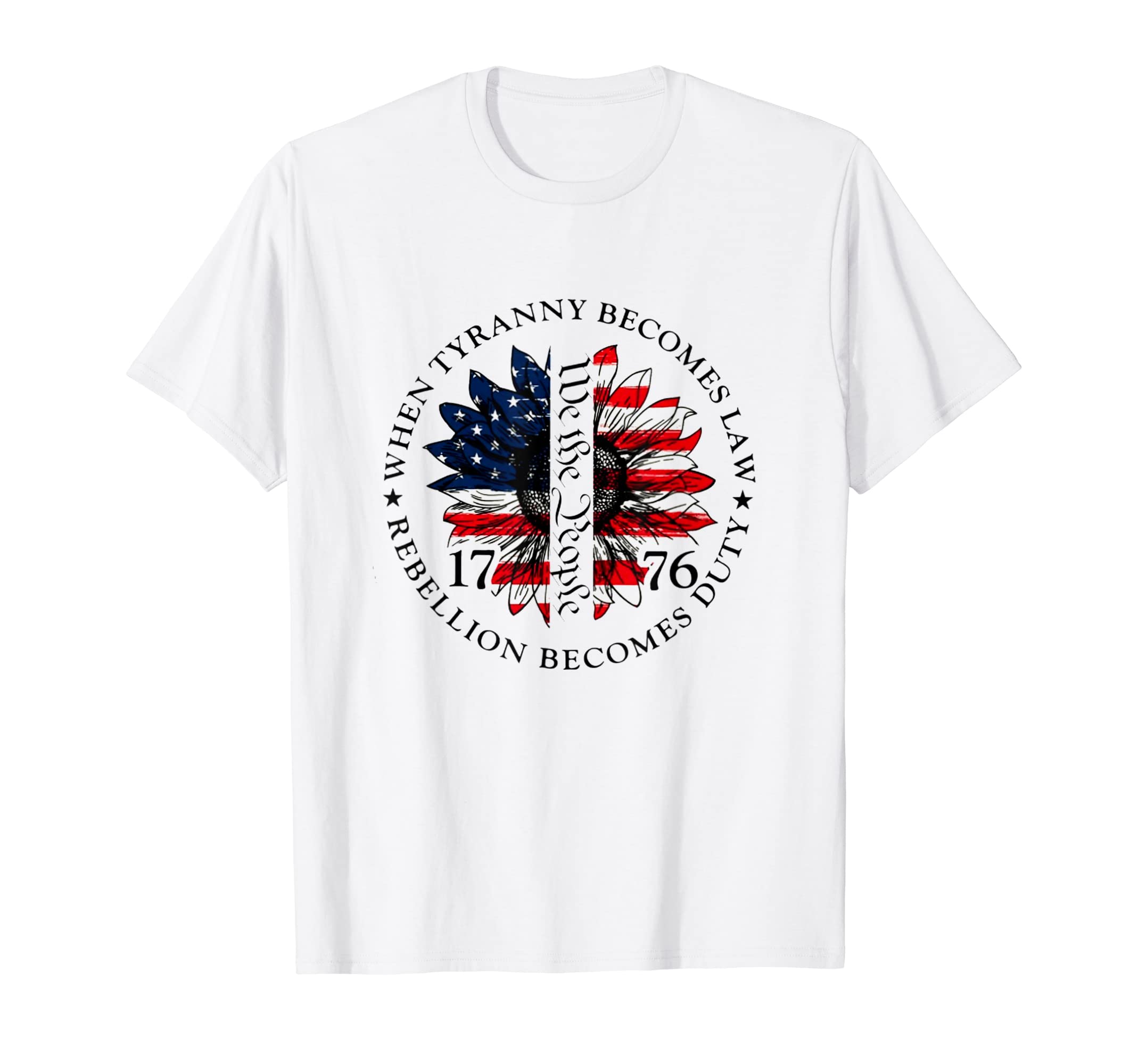 When Tyranny becomes Law Rebellion Becomes Duty T-Shirt