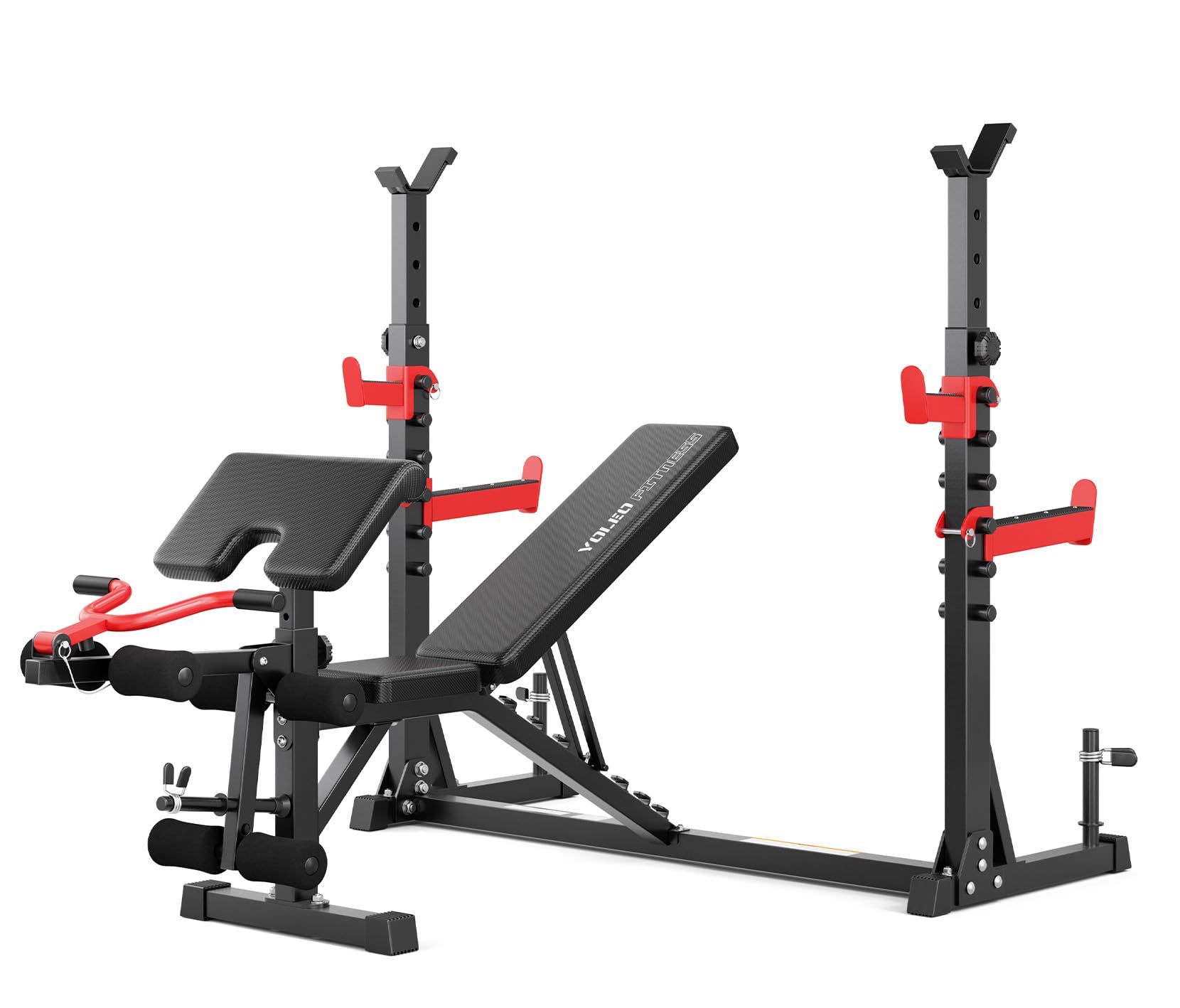 YOLEO 880-1980LBS ASTM-Certified All in One Weight Bench Set Home Strength
