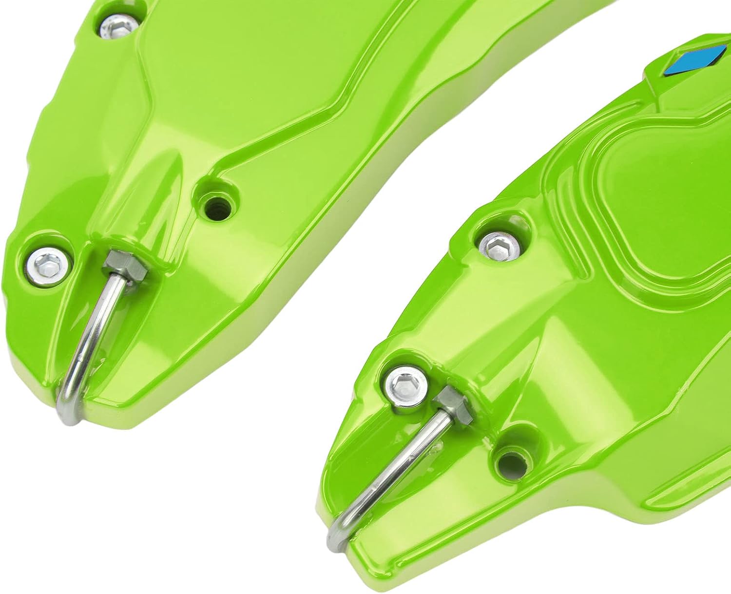 Car Brake Caliper Cover, Brake Caliper Protective Cover Cool Style Glossy Surface 4 Pieces for Model 3 (Green)
