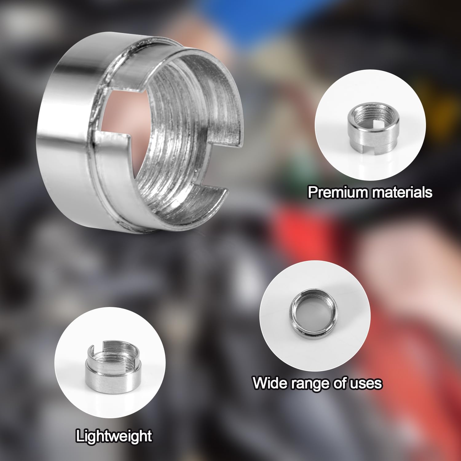 12pcs Thread Adapter, 0.35 Inch Diameter Thread Screw Converter 510 Thread Adapter Threaded Adapters Connector Soldering Iron Adapters for Repairing Electronic Equipment