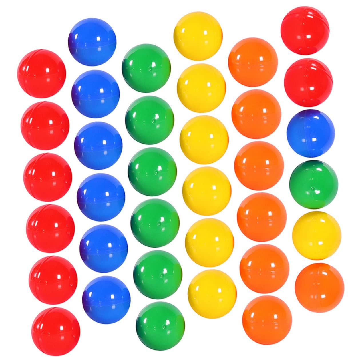 ifundom 100pcs Sphere Game Balls Activity Party Balls for Raffles Drawings Celebrations Compact Lightweight for Easy Grasp and Storage Fun Entertainment