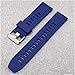 XINYUDAGE 18mm 20mm 22mm 24mm Bracelet en Silicone Bracelet de Montre Sport Bracelet à dégagement Rapide transparent-20 mm_Bleu Iteration