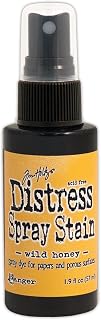 Ranger Tim Holtz Distress Spray Stains Bottles, 1.9-Ounce, Wild Honey