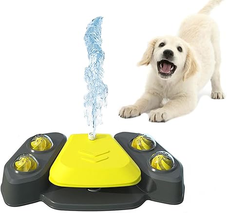 Amazon Co Jp ペット噴水 犬用圧力ペダル活性化ペット水噴水フットペダル犬用水噴水ペット用水噴水犬用水おもちゃ中小犬用屋外黄色 ペット用品