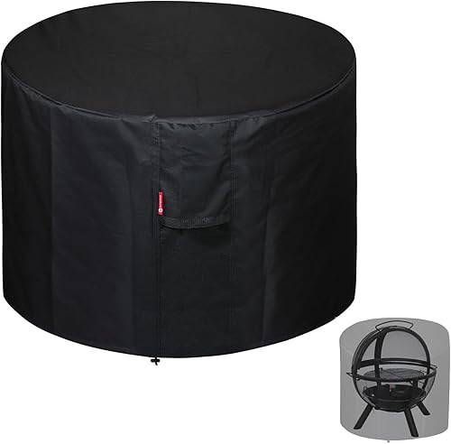 Miniatura 8 de Cubierta para hoguera individual Yukon de 27 pulgadas, para exteriores, sin humo, pequeño refugio redondo, impermeable, tela 600D, rejillas de