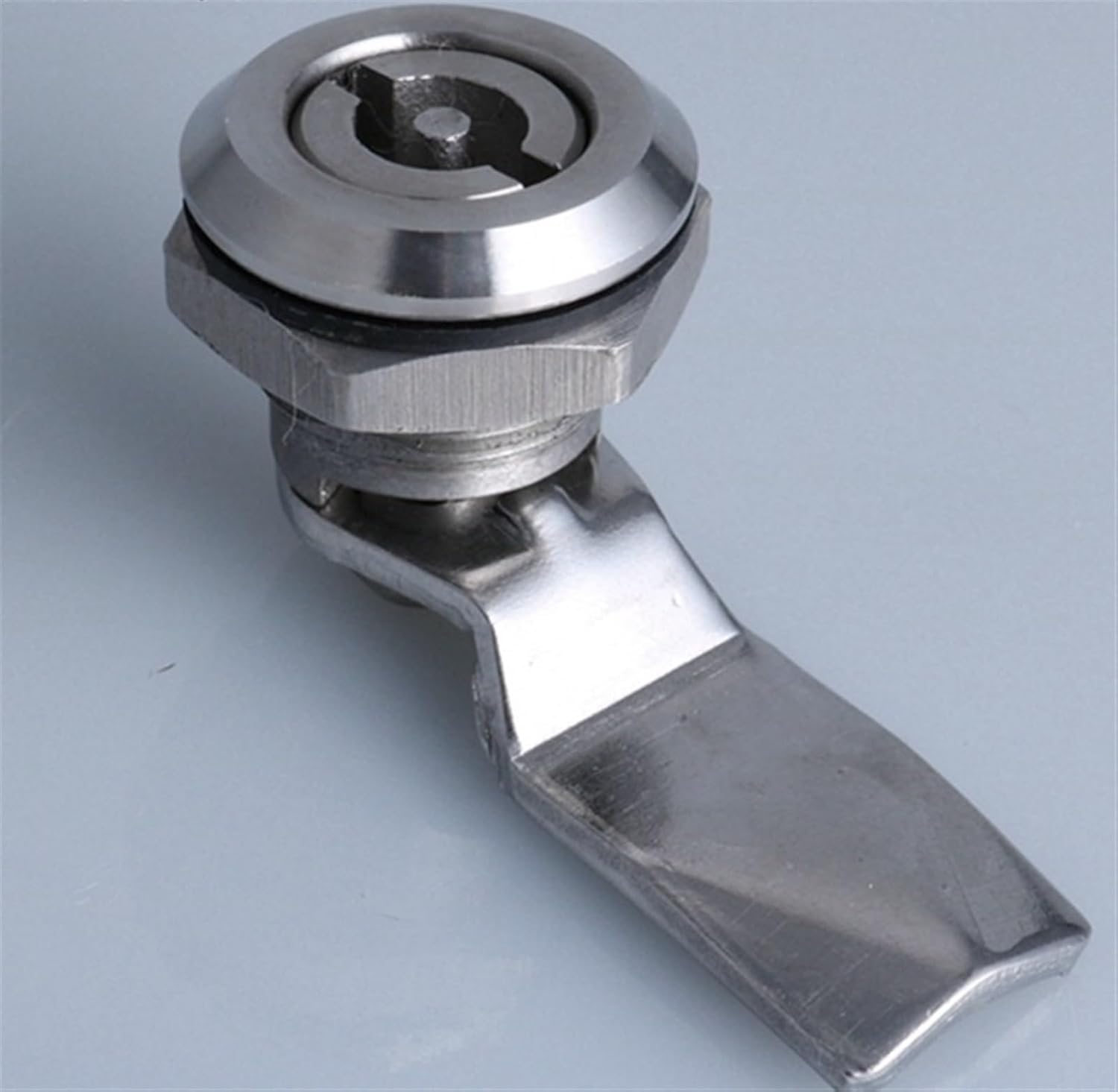 Stainless Steel Triangle Cam Lock MS705 Cinet Locks Power Distribution Box Switch Cinet Equipment Control Cinet Lock 1Pcs(Waterproof Cover)