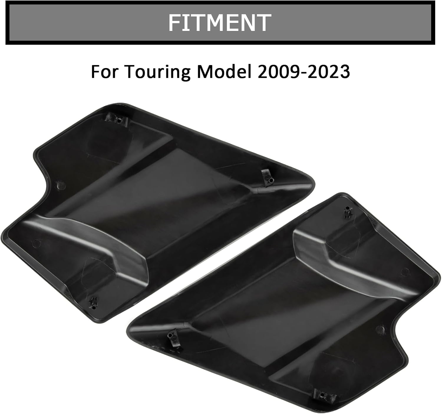 PSLER Side Cover Panels for Touring Street Glide Road Glide Road King Electra Glide Ultra Classic 2009-2024