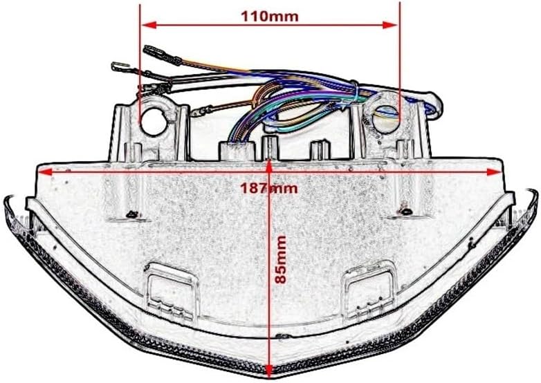 バイク の方向指示器 カワサキ用 Z1000用 Z1000SX 2010-2013用