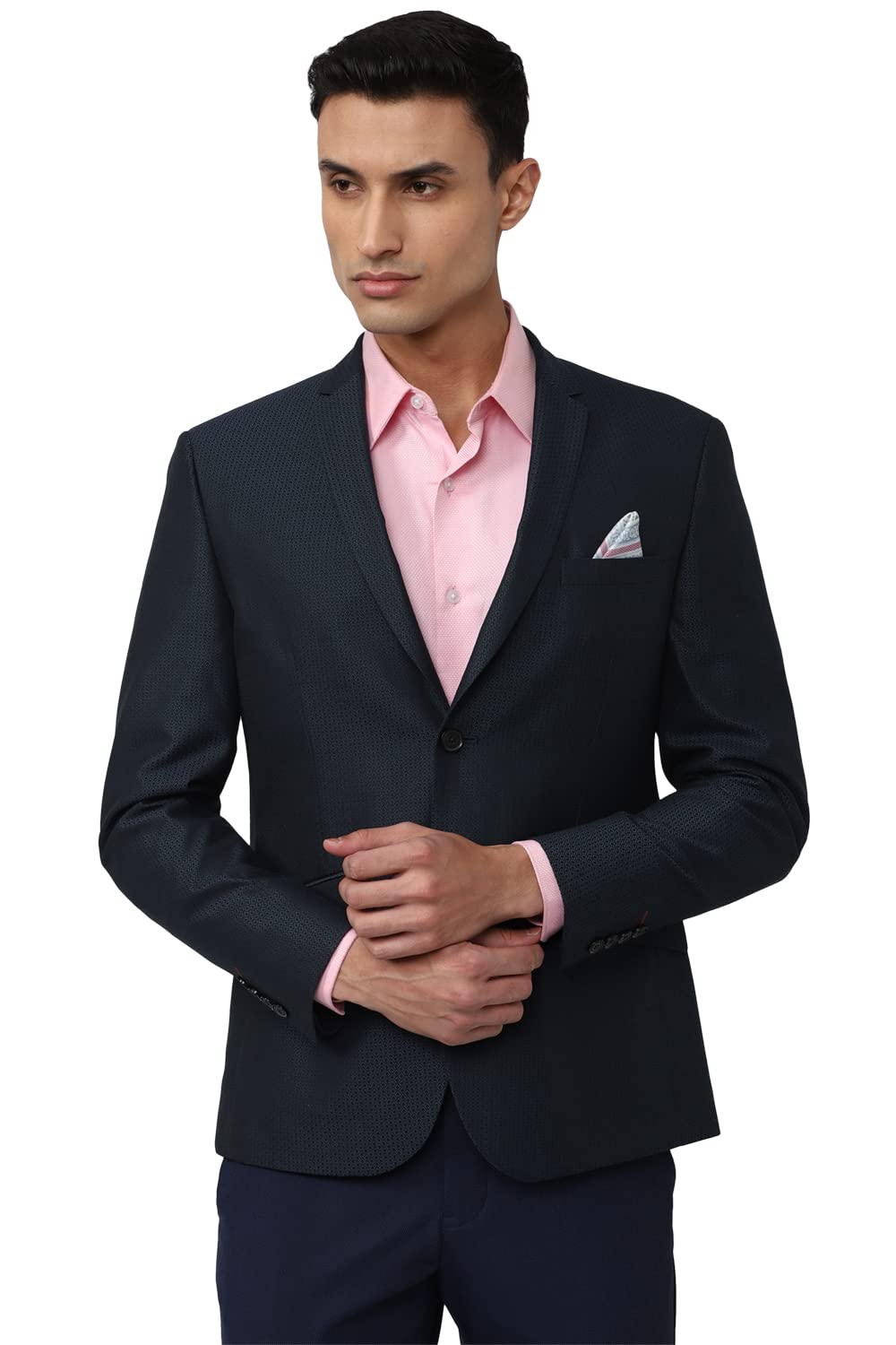 van heusen Men's Single Breasted-2 Button Skinny Blazer-picture-38