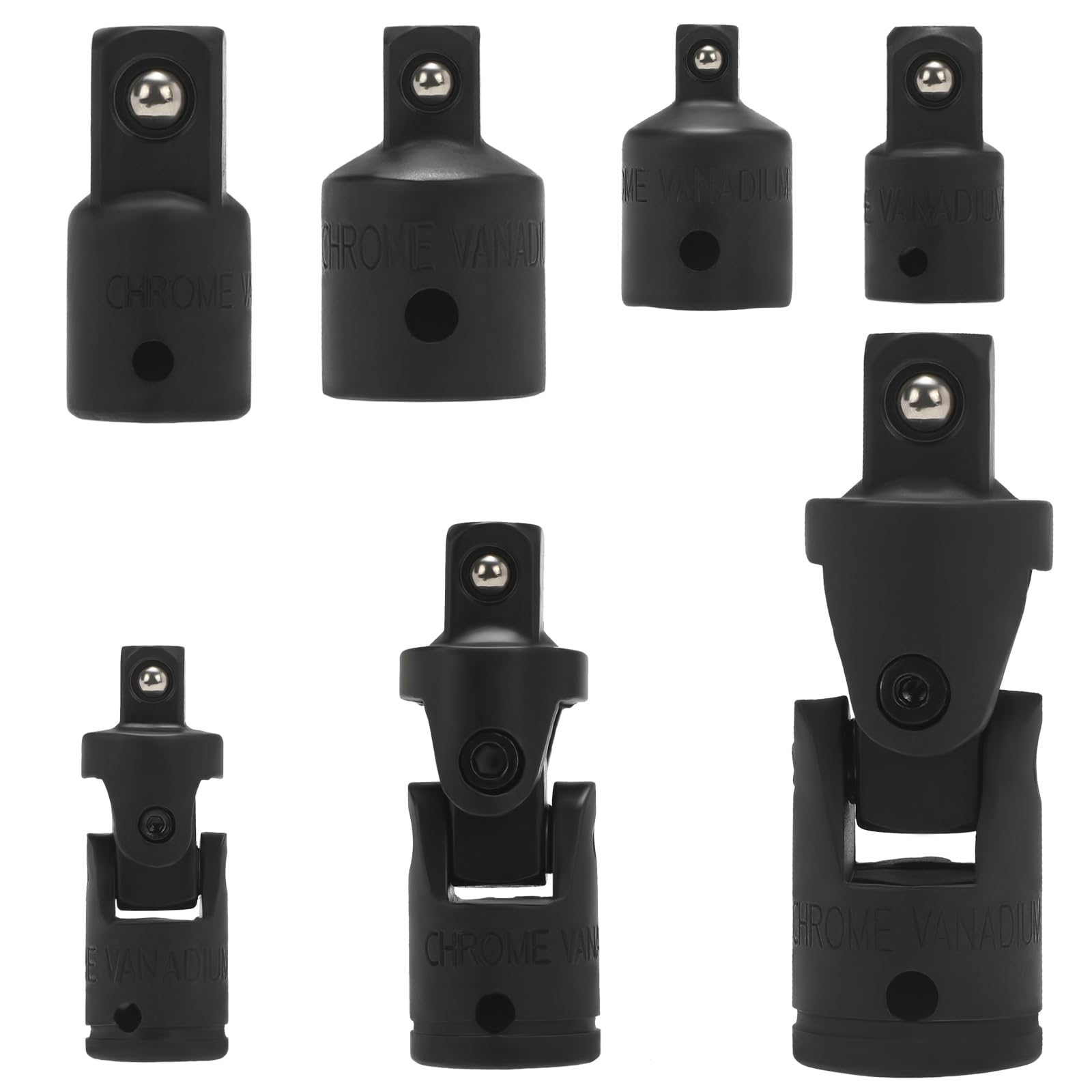 VASTOOLS Universal Joint Socket Adapter And Reducer Set