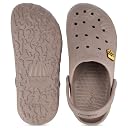 WALKAROO Men's Lightweight Comfort Clogs|Cushioned Footbed, Pivoting Back Strap, Water-Resistant Slip-On Casual Clogs|Beach,Travel, Gardening, Indoor & Outdoor Clogs for Men's| WC8801-Dark Grey gallery image