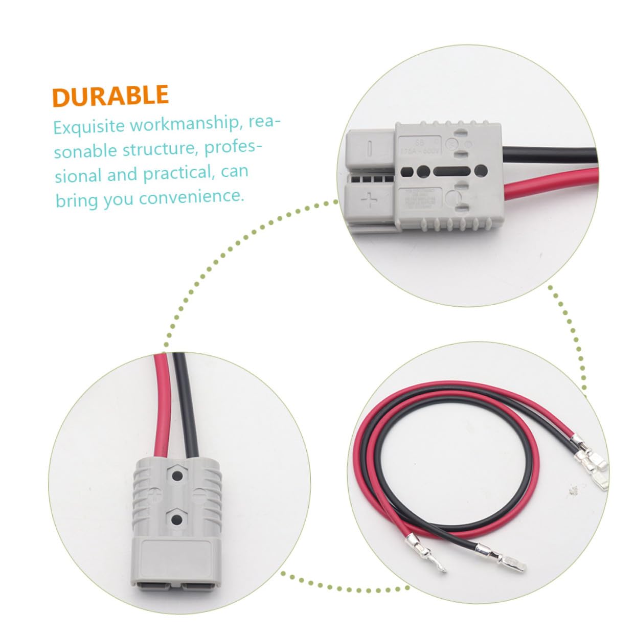 Steckverbinder 175a 600v 6awg für Auto, Wohnmobil und Batterie